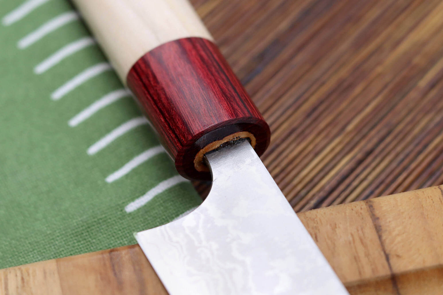 Couteau universel japonais artisanal Masakage Kiri 15cm damas 49 couches
