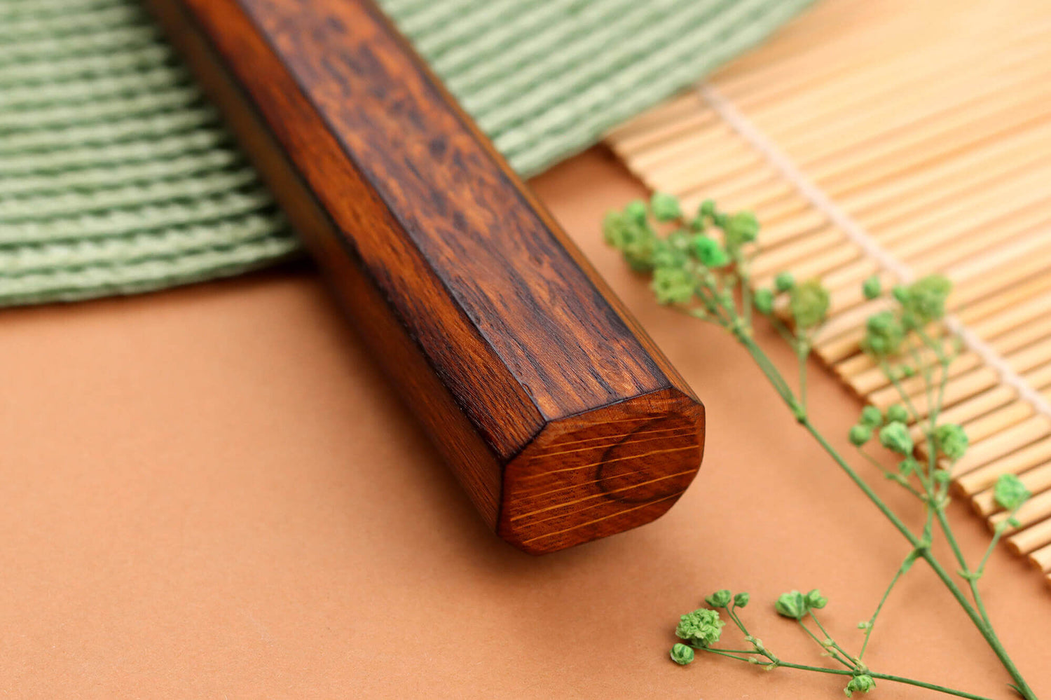 Couteau bunka 17,5cm japonais artisanal Yuzo Enju Damas 440C