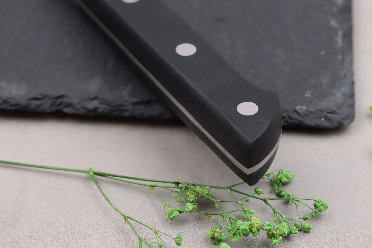 Coffret 3 couteaux japonais Satake Cutlery ABS sujihiki + chef + nakiri