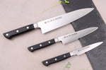 Coffret 3 couteaux japonais Satake Cutlery ABS chef + universel + office