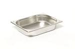 Bac gastronorme GN 1/2 inox 18/0 3,5L Comas - Hauteur 6,5cm