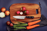 Couteau de chef Tramontina Century lame forgée 15cm manche polycarbonate noir
