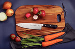 Couteau de chef Tramontina Century lame forgée 20cm manche polycarbonate noir
