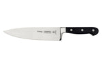 Couteau de chef Tramontina Century lame forgée 20cm manche polycarbonate noir