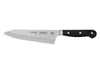 Couteau santoku Tramontina Century Rocking lame forgée 18cm manche polycarbonate noir