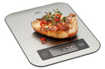 Balance de cuisine Gefu Score avec application d'analyse de la valeur nutritive