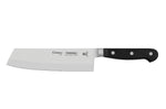 Couteau Nakiri Tramontina Century lame forgée 18cm manche polycarbonate noir