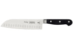Couteau santoku Tramontina Century lame forgée 18cm manche polycarbonate noir