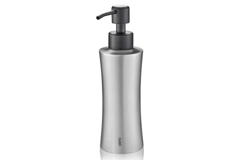 Distributeur de liquide vaisselle Gefu Swift 230ml en inox 18/10