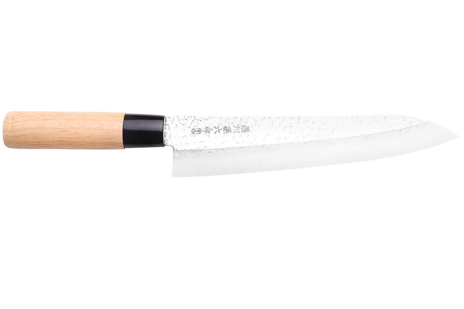 Couteau de chef 21cm japonais Satake Cutlery Tsuchime en magnolia