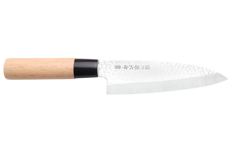 Couteau deba 15cm japonais Satake Cutlery Tsuchime en magnolia