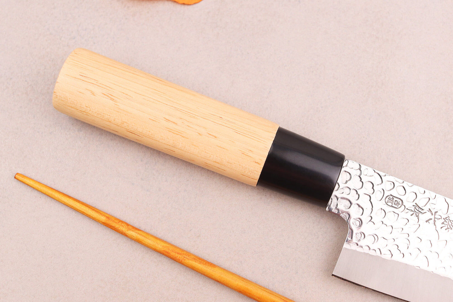Couteau deba 15cm japonais Satake Cutlery Tsuchime en magnolia