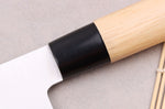 Couteau deba 15cm japonais Satake Cutlery Tsuchime en magnolia