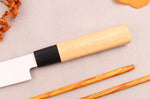 Couteau à sashimi 21cm japonais Satake Cutlery Tsuchime en magnolia