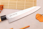 Coffret 2 couteaux japonais Satake Cutlery Tsuchime chef + deba