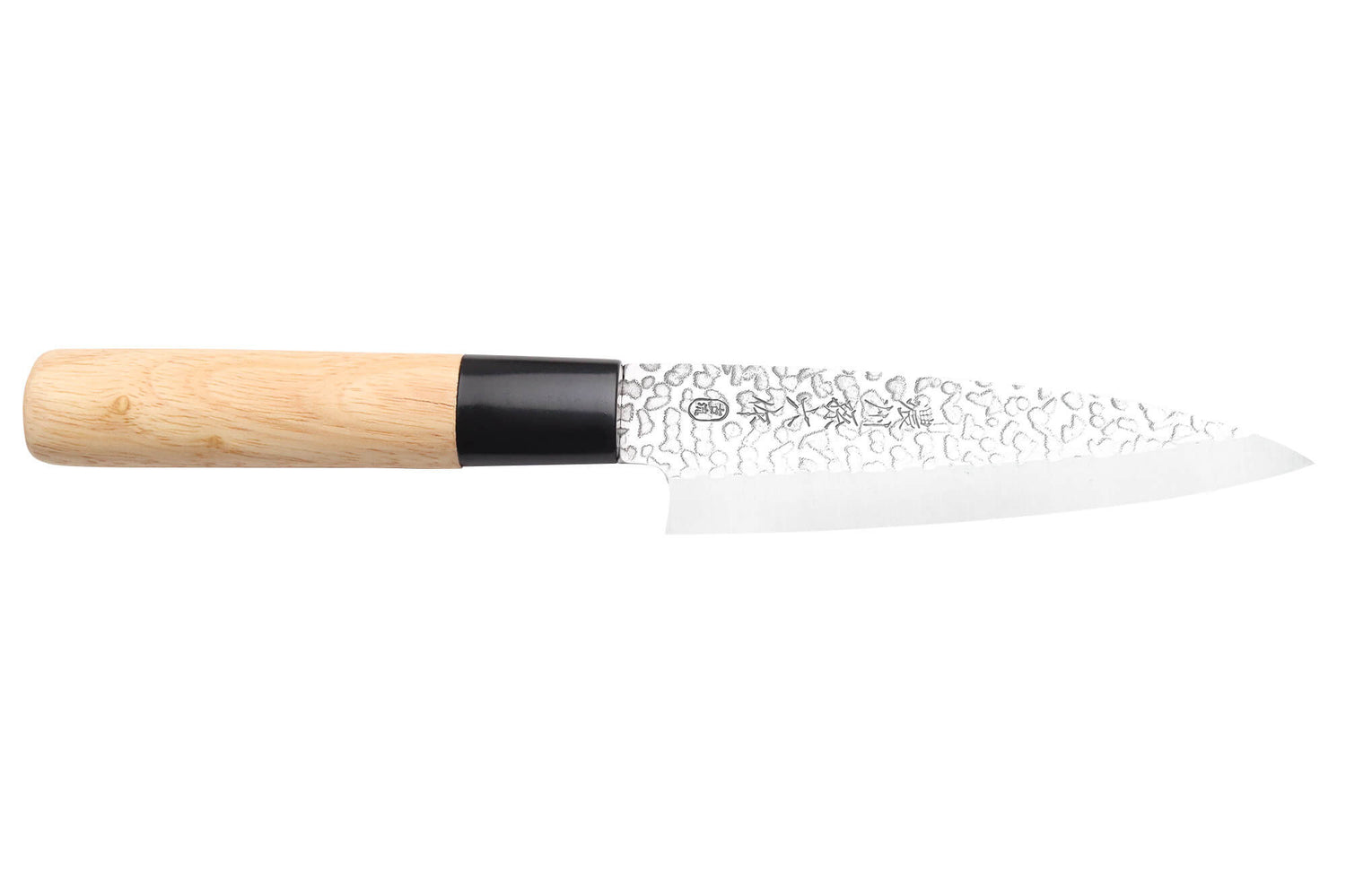 Coffret 2 couteaux japonais Satake Cutlery Tsuchime santoku + deba