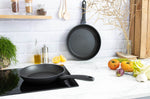 Set de 2 pôeles Cristel Cookway Collection antiadhérentes 24 et 28cm