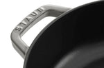 Sauteuse Staub Chistera en fonte émaillée gris graphite