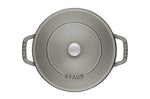 Sauteuse Staub Chistera en fonte émaillée gris graphite