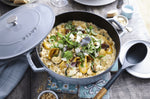Sauteuse Staub Chistera en fonte émaillée gris graphite