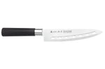 Couteau de chef ajouré 18cm japonais Satake Cutlery Traditional PP