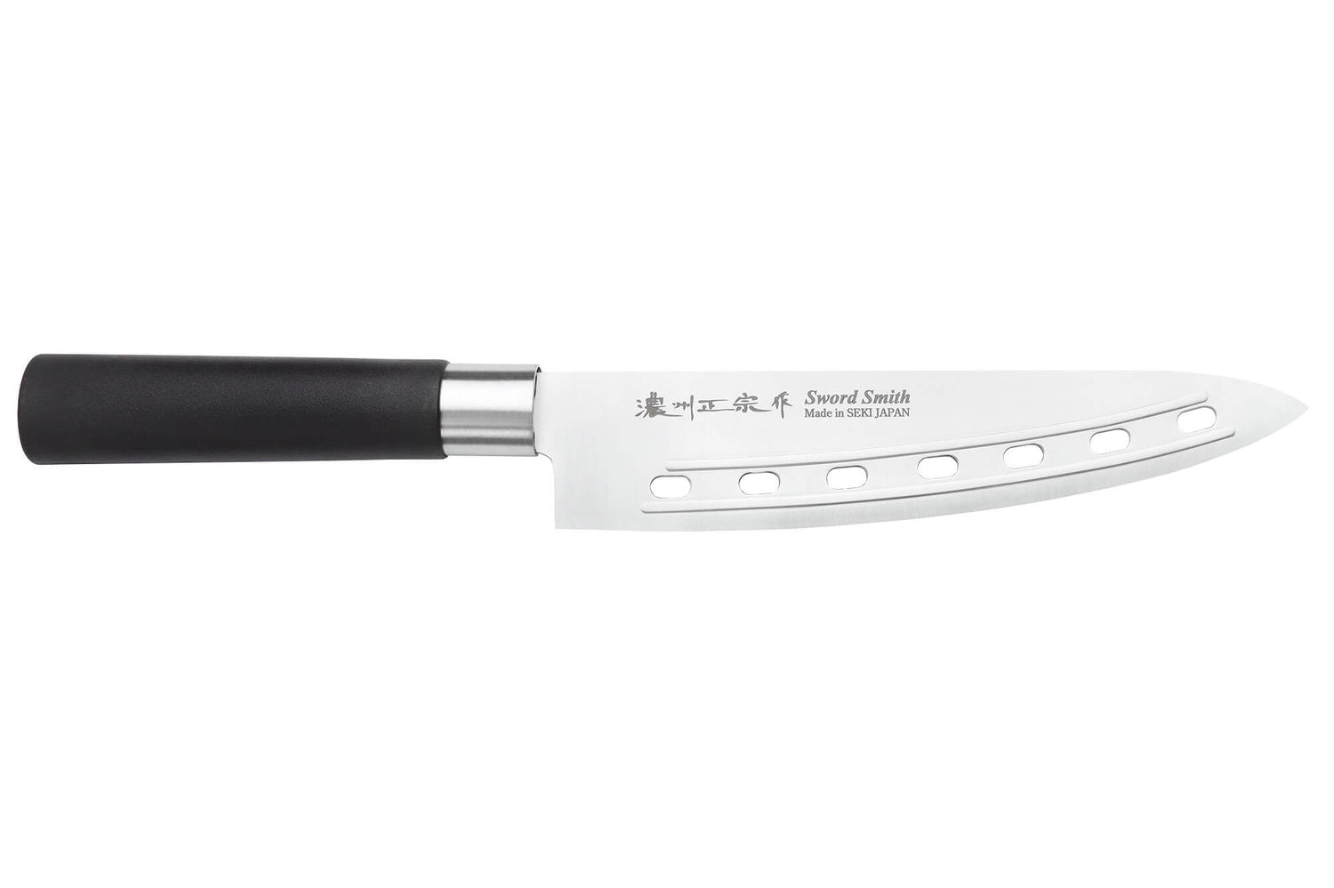 Couteau de chef ajouré 18cm japonais Satake Cutlery Traditional PP