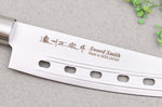 Couteau de chef ajouré 18cm japonais Satake Cutlery Traditional PP
