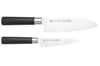 Coffret 2 couteaux japonais Satake Cutlery Traditional PP santoku + office
