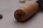 Couteau bunka CCK Kurouchi 20cm en acier au carbone et manche en bois