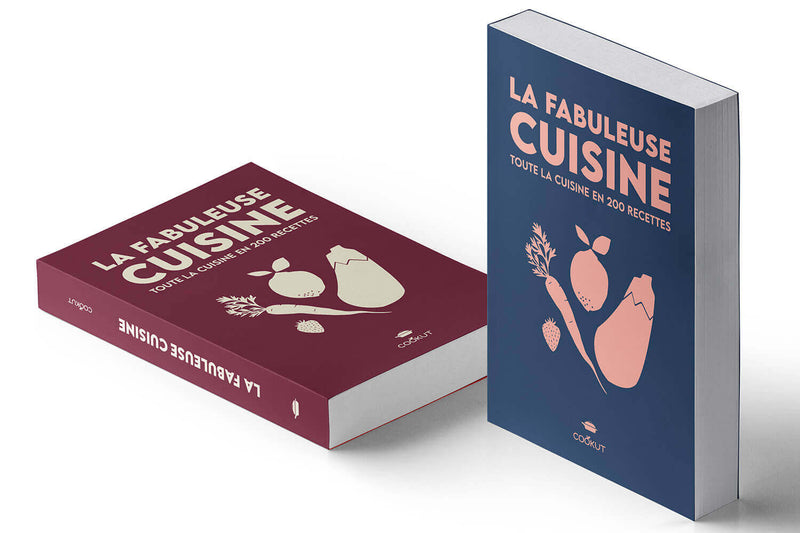 Livre 200 recettes Cookut La Fabuleuse Cuisine - coloris aléatoire