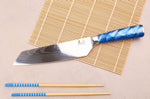 Couteau kiritsuke 20cm Kutoyama Blue Wave