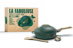 Poêle antiadhérente Cookut La Fabuleuse 8-en-1 canopée - 24cm