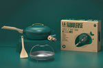 Poêle antiadhérente Cookut La Fabuleuse 8-en-1 canopée - 24cm