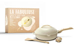 Poêle antiadhérente Cookut La Fabuleuse 8-en-1 meringue - 24cm