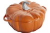 Cocotte Staub citrouille en fonte émaillée orange 24cm