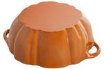 Cocotte Staub citrouille en fonte émaillée orange 24cm