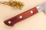 Mallette Satake Cutlery Brown Pakkawood 4 couteaux japonais