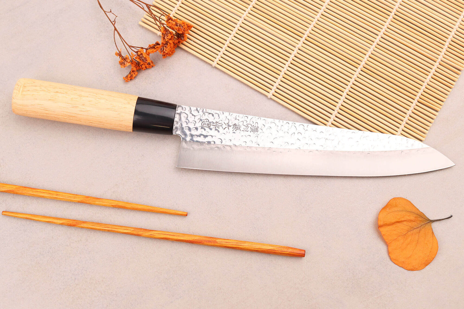 Mallette Satake Cutlery Tsuchime 3 couteaux japonais