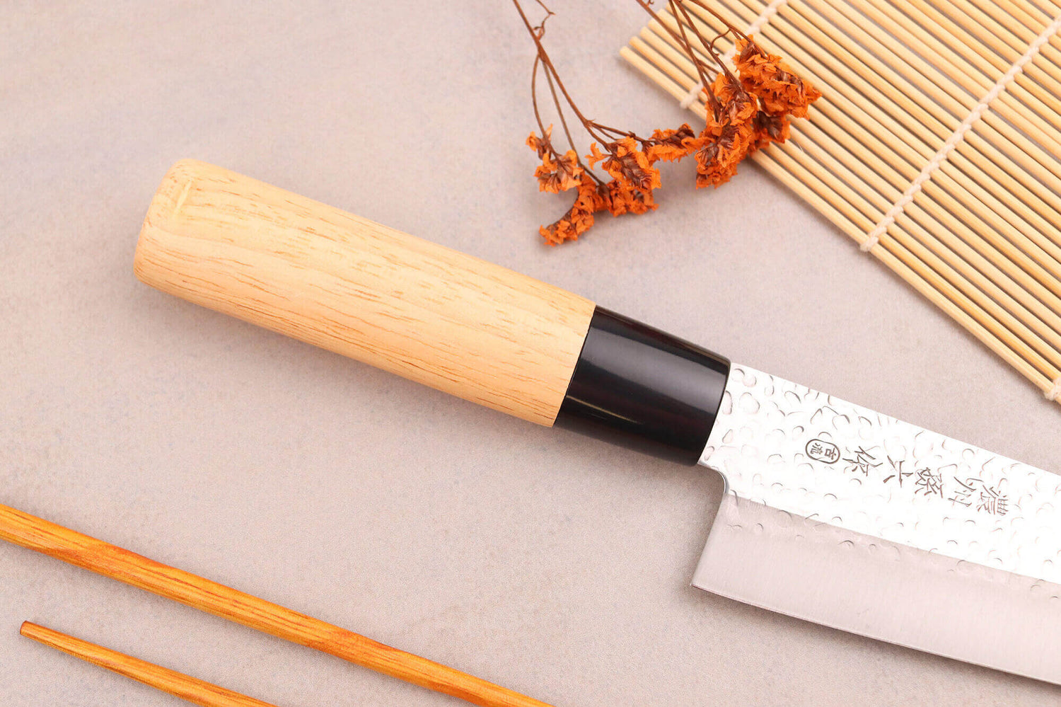 Mallette Satake Cutlery Tsuchime 3 couteaux japonais