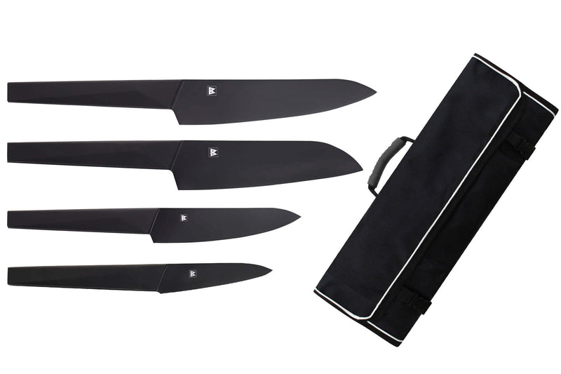 Mallette Satake Cutlery Black 4 couteaux japonais