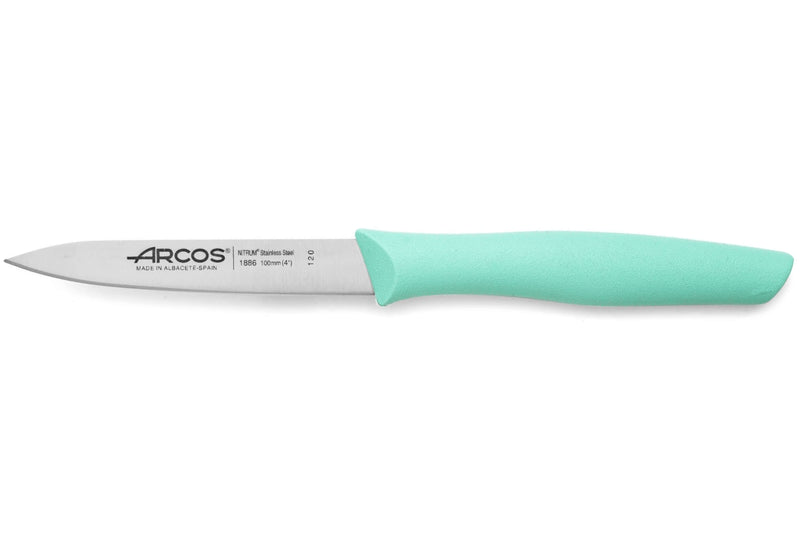 Couteau d'office Arcos Nova 10cm manche vert menthe