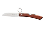 Couteau pliant artisanal Windmühlenmesser Ibex 100 manche en prunier 14cm