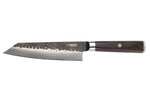 Couteau kiritsuke 17cm Fukito Ébène Damas VG10