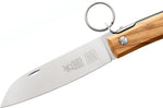 Couteau pliant artisanal Windmühlenmesser Ibex 100 manche en olivier 14cm
