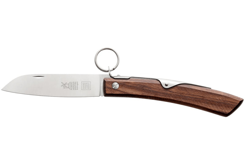 Couteau pliant artisanal Windmühlenmesser Ibex 100 manche en noyer 14cm