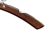 Couteau pliant artisanal Windmühlenmesser Ibex 100 manche en hêtre 14cm