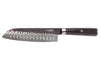 Couteau santoku 17cm Fukito Ébène Damas VG10