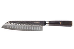 Couteau santoku 17cm Fukito Ébène Damas VG10