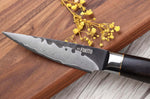 Coffret 2 couteaux Fukito Ébène Damas VG10 Chef + Office