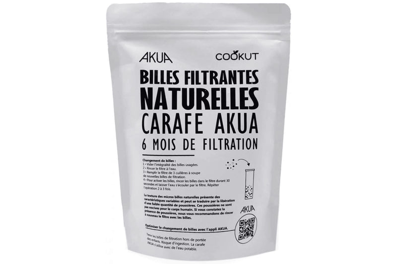Billes filtrantes pour carafe Cookut Akua 600g